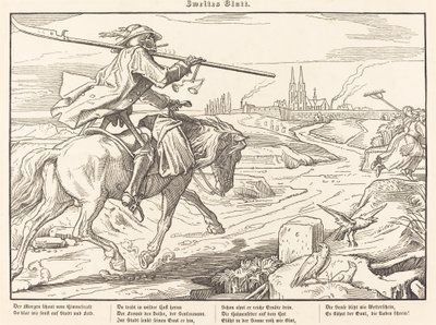 Anche una danza macabra II da Alfred Rethel