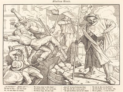 Anche una danza macabra V da Alfred Rethel
