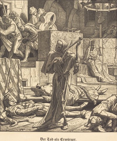 La Morte come Strangolatore da Alfred Rethel