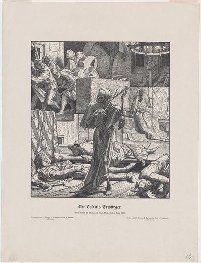 La Morte come Amico da Alfred Rethel