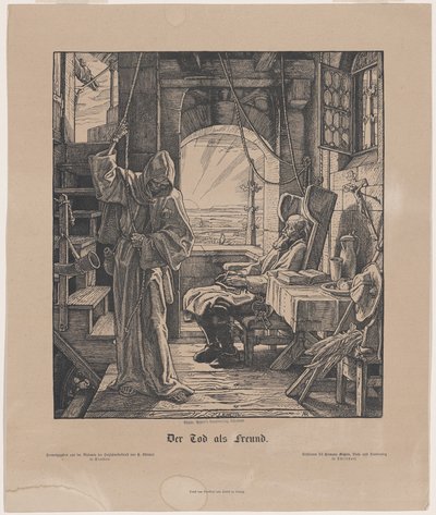 La morte come amico da Alfred Rethel