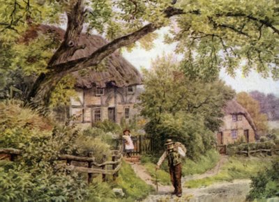 Un vicolo a Houghton, Sussex da Alfred Robert Quinton