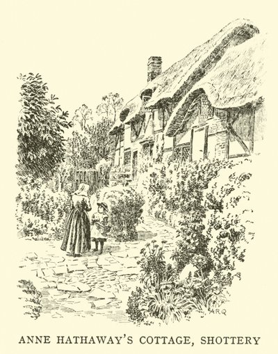 Cottage di Anne Hathaway, Shottery da Alfred Robert Quinton