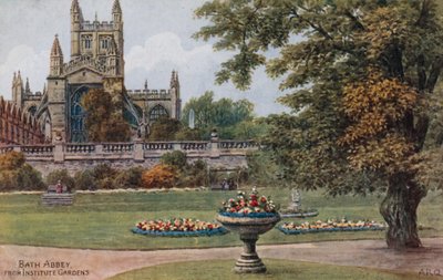 Abbazia di Bath, dai giardini dell