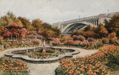 Ponte e stagno di ninfee, Peashol M, Scarborough da Alfred Robert Quinton