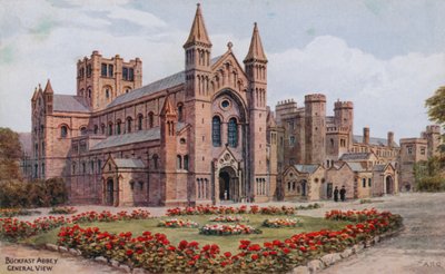 Abbazia di Buckfast, vista generale da Alfred Robert Quinton