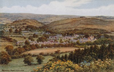 Abbazia e villaggio di Buckfast da Alfred Robert Quinton