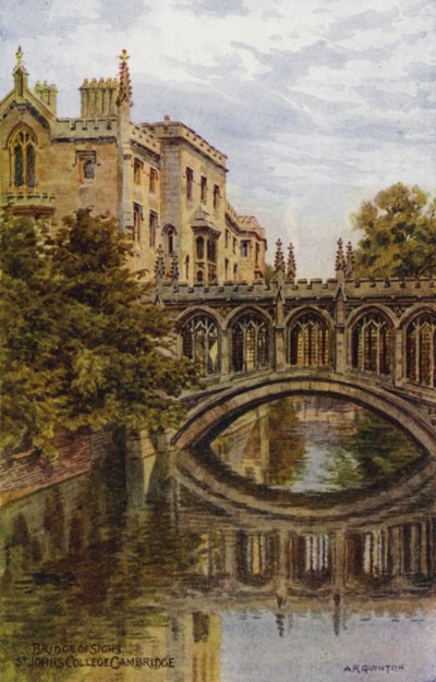 Cambridge: Ponte dei Sospiri, St John