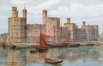 Castello di Carnarvon, dal Porto da Alfred Robert Quinton