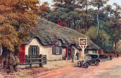 Locanda Cat and Fiddle, New Forest da Alfred Robert Quinton