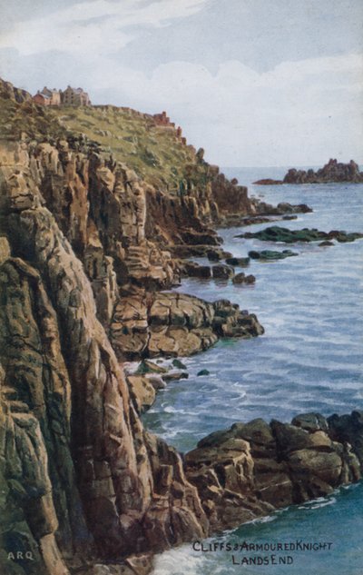 Scogliere e cavaliere corazzato, Lands End da Alfred Robert Quinton