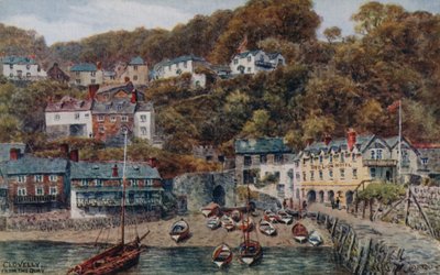 Clovelly dal molo da Alfred Robert Quinton