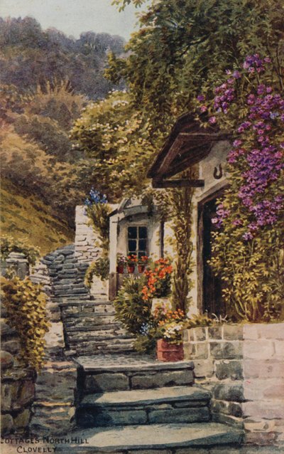 Cottage, North Hill, Clovelly da Alfred Robert Quinton