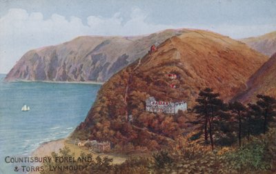 Countisbury Foreland e Torrs, Lynmouth, Devon da Alfred Robert Quinton