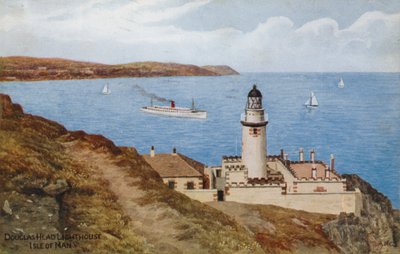 Faro di Douglas Head, Isola di Man da Alfred Robert Quinton