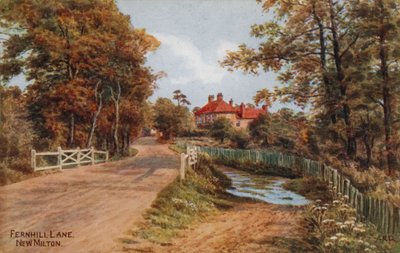 Fernhill Lane, New Milton da Alfred Robert Quinton