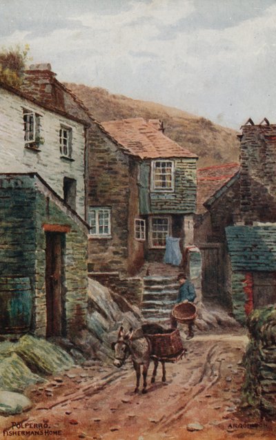Casa del pescatore, Polperro da Alfred Robert Quinton