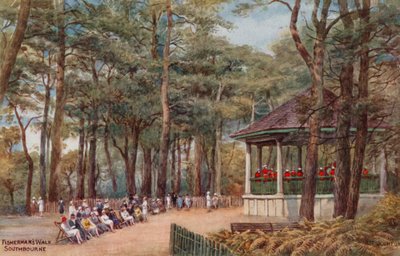 Passeggiata del Pescatore, Southbourne da Alfred Robert Quinton