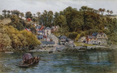 Fowey, traghetto di Bodinnick da Alfred Robert Quinton