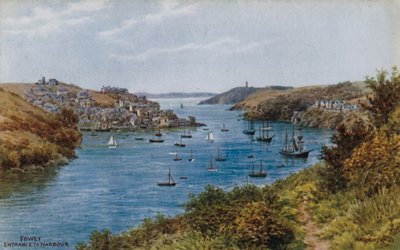 Fowey, ingresso al porto da Alfred Robert Quinton