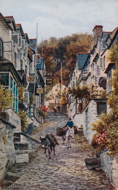 High Street, Clovelly da Alfred Robert Quinton