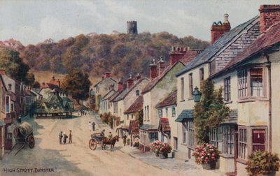 High Street, Dunster da Alfred Robert Quinton