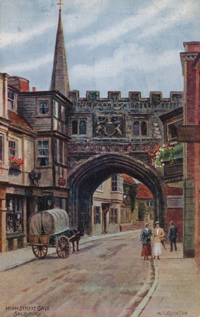 Porta di High Street, Salisbury da Alfred Robert Quinton