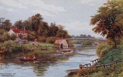 Holt Fleet, vicino a Worcester da Alfred Robert Quinton