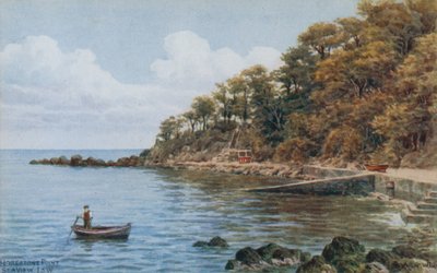 Horestone Point, vista sul mare, I O W da Alfred Robert Quinton