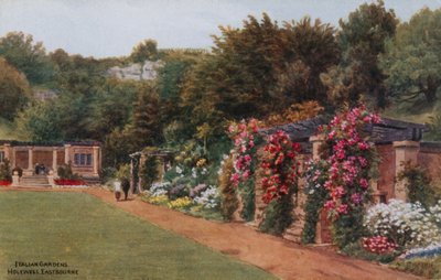 Giardini italiani, Holywell, Eastbourne da Alfred Robert Quinton