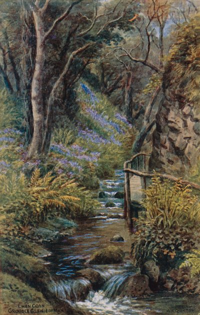 Lhen Coan, Groudle Glen, Isola di Man da Alfred Robert Quinton