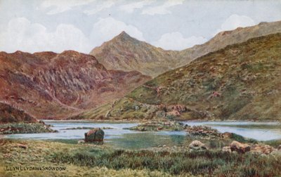 Llyn Llydaw e Snowdon da Alfred Robert Quinton