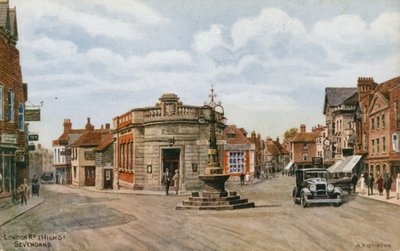 London Road e High Street, Sevenoaks da Alfred Robert Quinton