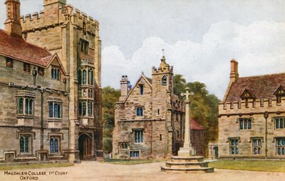 Magdalen College, 1° Cortile, Oxford da Alfred Robert Quinton