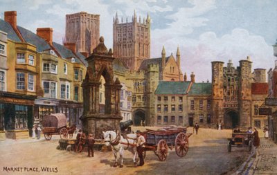 Piazza del Mercato, Wells da Alfred Robert Quinton