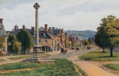 Croce commemorativa, Broadway, Worcestershire da Alfred Robert Quinton