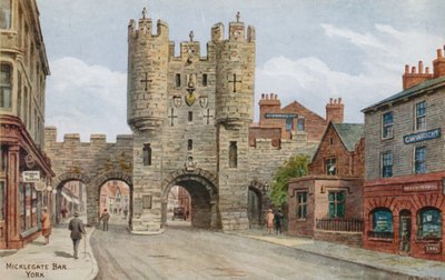 Micklegate Bar, York da Alfred Robert Quinton