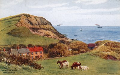 Osmington Mills, vicino a Weymouth da Alfred Robert Quinton