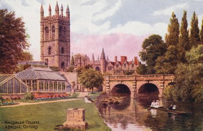 Oxford: Magdalen College e Ponte da Alfred Robert Quinton