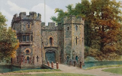 Ponte levatoio del Palazzo, Wells da Alfred Robert Quinton