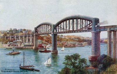 Plymouth, Ponte Reale Alberto, Saltash da Alfred Robert Quinton