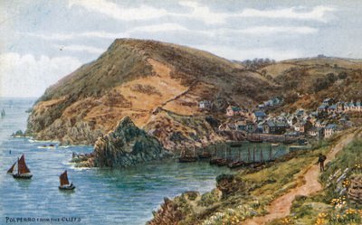 Polperro, dalle scogliere da Alfred Robert Quinton