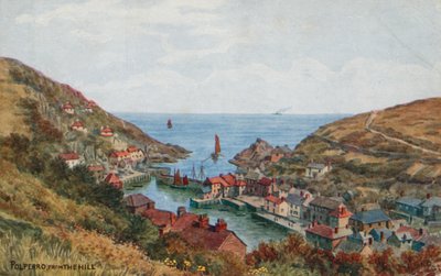 Polperro dalla collina da Alfred Robert Quinton