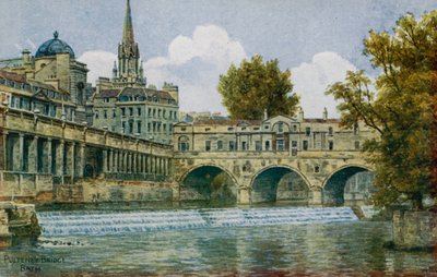 Pulteney Bridge, Bath da Alfred Robert Quinton