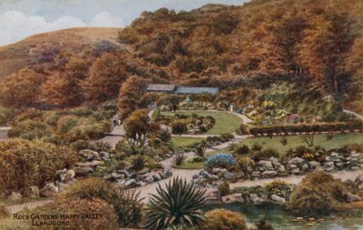 Giardini rocciosi, Happy Valley, Llandudno da Alfred Robert Quinton
