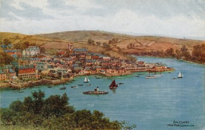 Salcombe, da Portlemouth da Alfred Robert Quinton