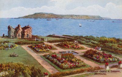 Castello e giardini di Sandfoot, Weymouth da Alfred Robert Quinton