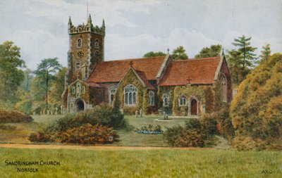 Chiesa di Sandringham, Norfolk da Alfred Robert Quinton