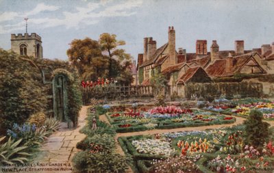 Il giardino dei nodi di Shakespeare, New Place, Stratford-on-Avon da Alfred Robert Quinton