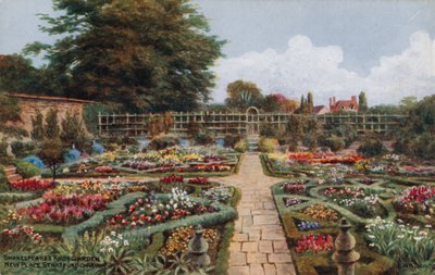Il giardino dei nodi di Shakespeare, New Place, Stratford-on-Avon da Alfred Robert Quinton